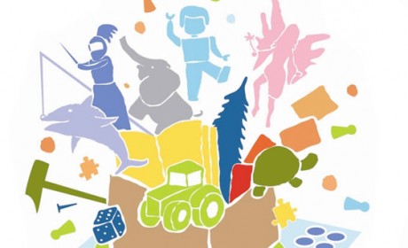 Der Mehr Zeit für Kinder e.V. hat im September die Mitmach-Initiative „KiTa-Spielothek“ ins Leben gerufen. Grafik: Mehr Zeit für Kinder e.V.