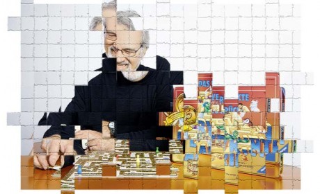 Prof. Max J. Kobbert war von 1978 bis 2009 Professor f&uuml;r Kunstdidaktik und Psychologie an den Kunstakademien D&uuml;sseldorf und M&uuml;nster. Er ist Gr&uuml;ndungsmitglied der Spiele-Autoren-Zunft (SAZ) und seit 2010 Vertreter der SAZ im Deutschen Kulturrat. Sein gr&ouml;&szlig;ter Erfolg als Spieleautor ist das Spiel "Das verr&uuml;ckte Labyrinth “. Foto: Ravensburger. Montage: Sebastian Wenzel
