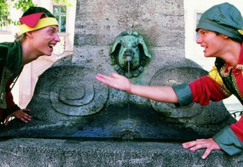 Der Skatbrunnen in Altenburg. Foto: Altenburger Tourismus GmbH